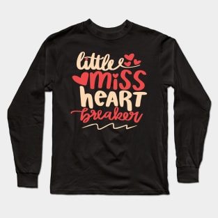 little miss heart Long Sleeve T-Shirt